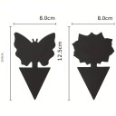 Piese de capcană lipicioasă dublă pentru insecte, 24 bucăți, capcane în formă de fluture și floare pentru protecția plantelor în ghivece și grădină 2