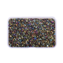 Pietre de sticlă măcinate pentru rășină 30 g Pietre decorative cu cutie Creare epoxidică Umplutură pentru forme Decorațiuni artistice 23