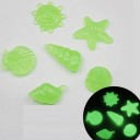 Pietre decorative luminescenti a forma di conchiglia 6