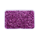 Pietre di vetro tritate per resina 80 g Materiale decorativo scintillante per colata di gioielli, arte e creazioni fai da te con scatola 23