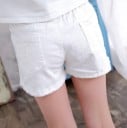 Pige bomulds shorts J882 8