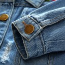 Pige denimjakke 7