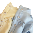 Pige strikket cardigan med sløjfe Blå sweater med O-hals og knapper Bomuld Sødt børnetop Elegant jakke til små piger Forår Efterår 2 Pige strikket cardigan med sløjfe Blå sweater med O-hals og knapper Bomuld Sødt børnetop Elegant jakke til små piger Forår Efterår 2