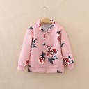 Pige-sweatshirt med blomsterprint L1850 6