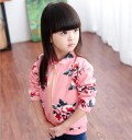 Pige-sweatshirt med blomsterprint L1850 2