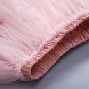 Pigenederdel med flamingoer L1055 5