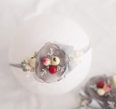 Pigepandebånd med blomster 6