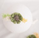 Pigepandebånd med blomster 7