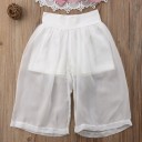 Piger crop top og bukser L1372 3