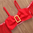 Piger crop top og nederdel L1309 6
