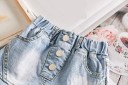 Piger denim nederdel L1070 5