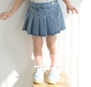 Piger denim nederdel L1071 3