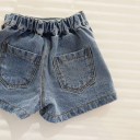 Piger denim nederdel L1071 4