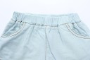 Piger denimshorts - Lyseblå 7