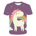 Piger enhjørnings-t-shirt B1521 8