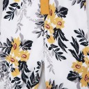 Piger heldragt med blomster T2729 2