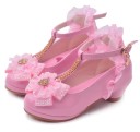 Piger pumps med rem A1438 9