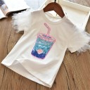 Piger T-shirt A2818 3