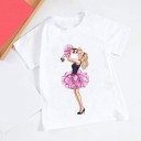 Piger T-shirt B1494 J