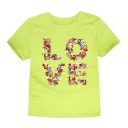 Piger T-shirt LOVE J3289 11