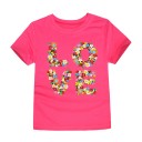 Piger T-shirt LOVE J3289 5