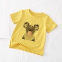 Piger T-shirt med dyr 3