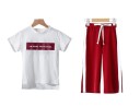Piger T-shirt og bukser L1113 B