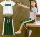 Piger T-shirt og bukser L1113 3