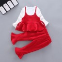 Piger T-shirt og bukser L1167 1