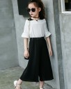 Piger T-shirt og bukser L1314 4