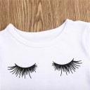 Piger T-shirt og bukser L1416 4