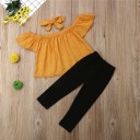 Piger T-shirt og bukser L1462 2