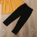 Piger T-shirt og bukser L1462 4