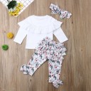 Piger T-shirt og bukser L1472 3