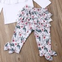 Piger T-shirt og bukser L1472 5