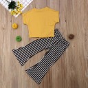 Piger T-shirt og bukser L1482 2