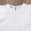 Piger T-shirt og jeans L1345 5