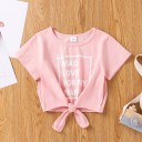 Piger T-shirt og nederdel L1456 3