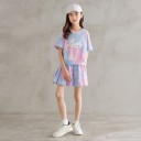 Piger T-shirt og nederdel L1479 4