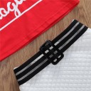 Piger T-shirt og nederdel L1539 5
