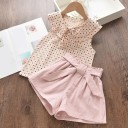 Piger T-shirt og shorts L1129 1