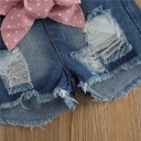 Piger T-shirt og shorts L1179 3
