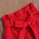 Piger T-shirt og shorts L1189 5