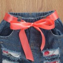 Piger T-shirt og shorts L1280 5