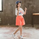 Piger T-shirt og shorts L1336 7