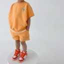 Piger T-shirt og shorts L1418 2