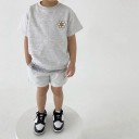 Piger T-shirt og shorts L1418 3