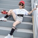 Piger T-shirt, tanktop og shorts L1330 2