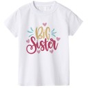 Piger T-shirt til søstre 1665 8
