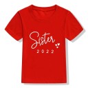 Piger T-shirt til søstre B1658 8